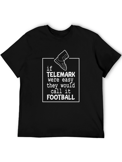 Camiseta Negra con Diseño de Telemark