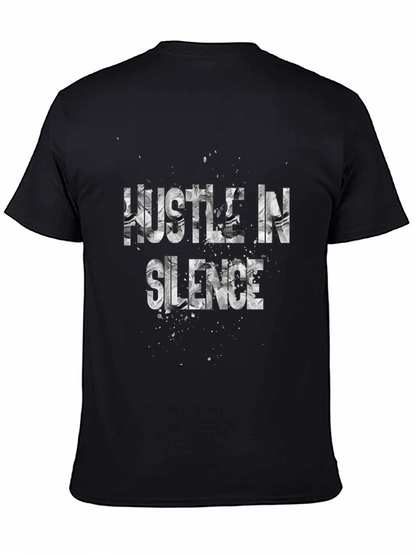 Camiseta Negra Hustle in Silence