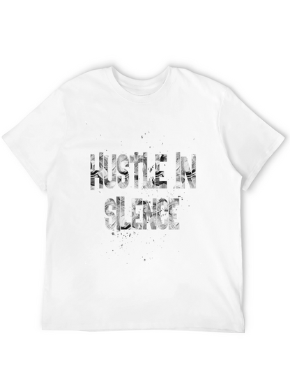 Camiseta Negra Hustle in Silence