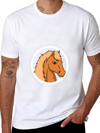 Camiseta Negra Mujer Ama Caballos