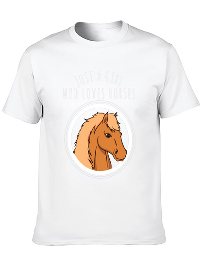 Camiseta Negra Mujer Ama Caballos