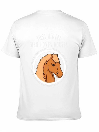 Camiseta Negra Mujer Ama Caballos