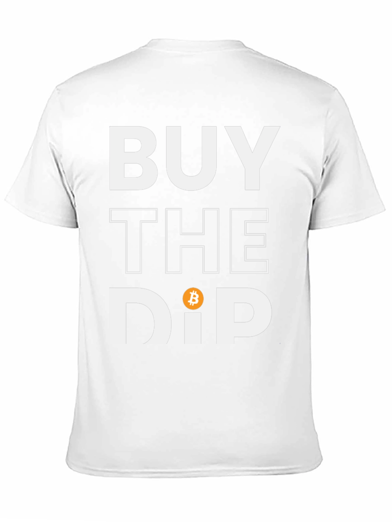 Camiseta Negra Buy the Dip Bitcoin