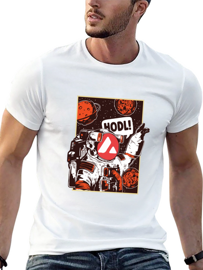 Camiseta Negra Espacial HODL