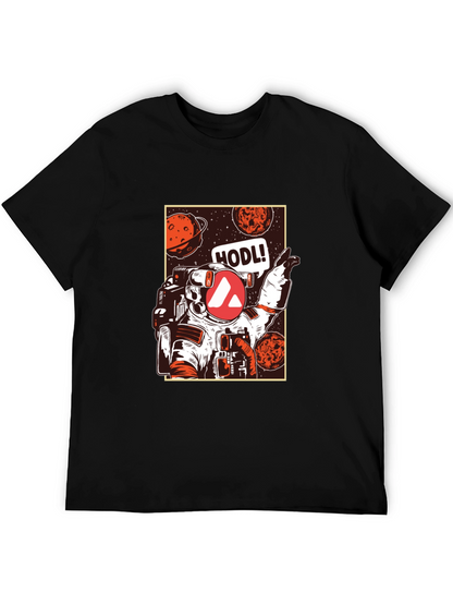 Camiseta Negra Espacial HODL