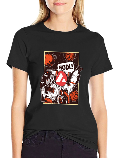 Camiseta Negra Espacial HODL