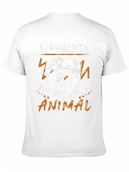 Camiseta Hombre Elephants Are My Spirit Animal