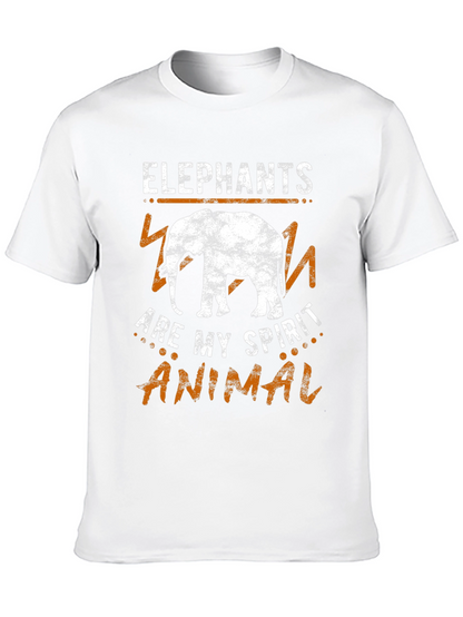 Camiseta Hombre Elephants Are My Spirit Animal