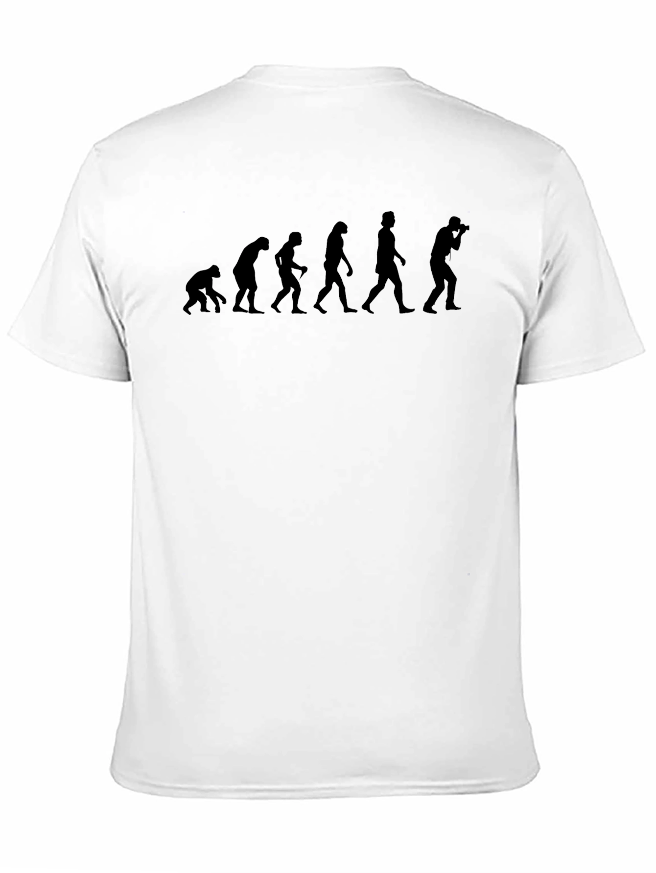 Camiseta Negra Hombre - Evolución del Fotógrafo