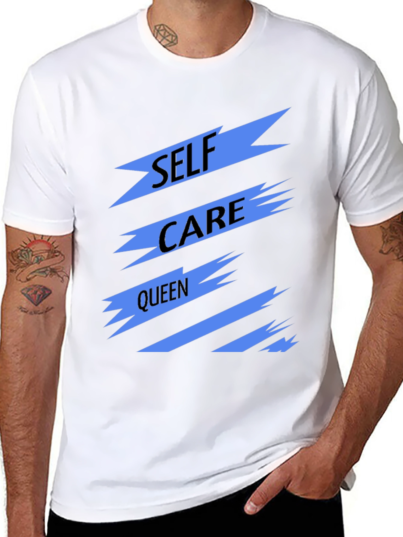 Camiseta Negra Self Care Queen
