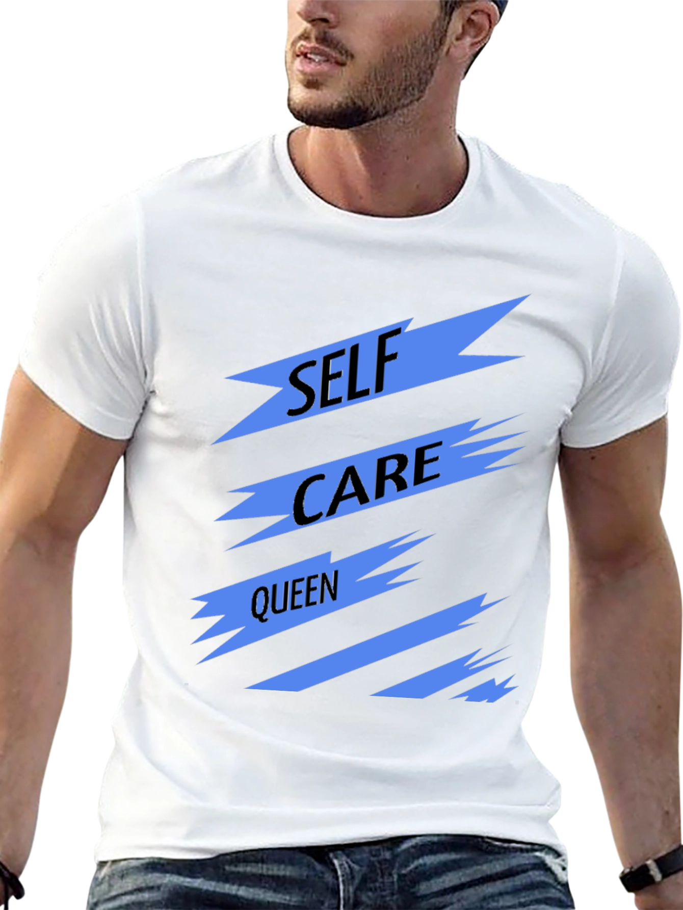 Camiseta Negra Self Care Queen