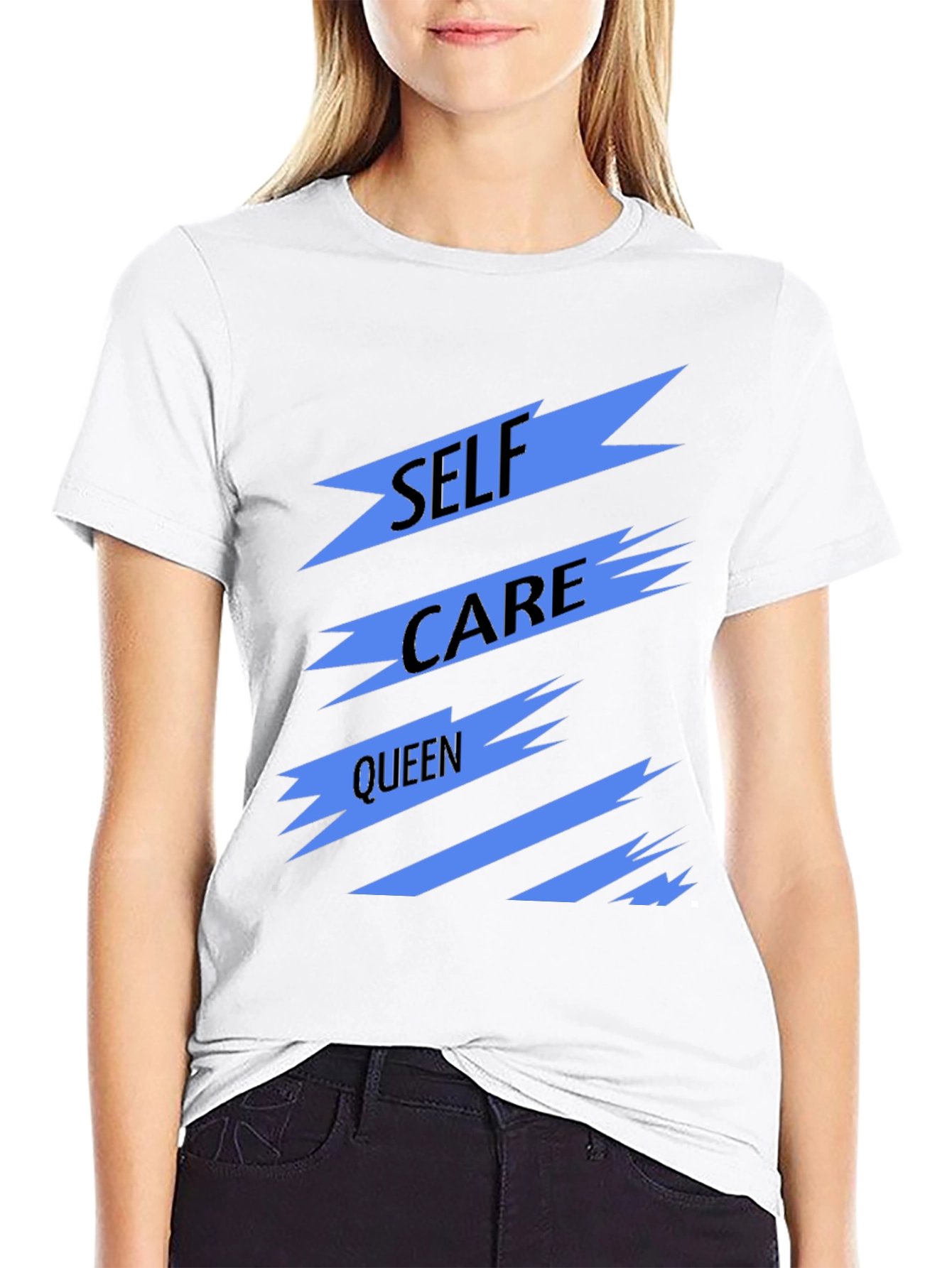 Camiseta Negra Self Care Queen