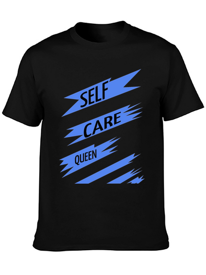 Camiseta Negra Self Care Queen