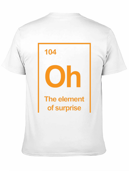 Camiseta Negra Oh - Elemento Sorpresa