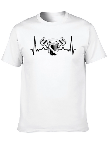 Camiseta Negra Latido de Pintor