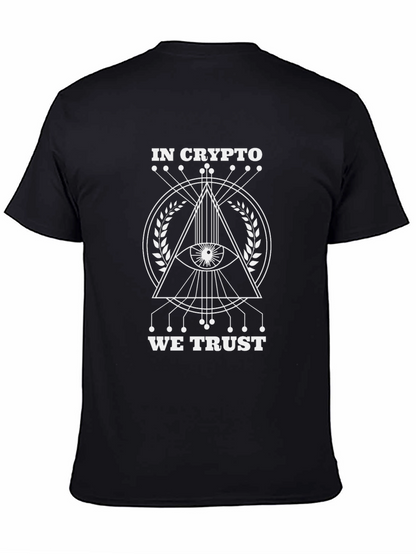 Camiseta Hombre Crypto: In Crypto We Trust