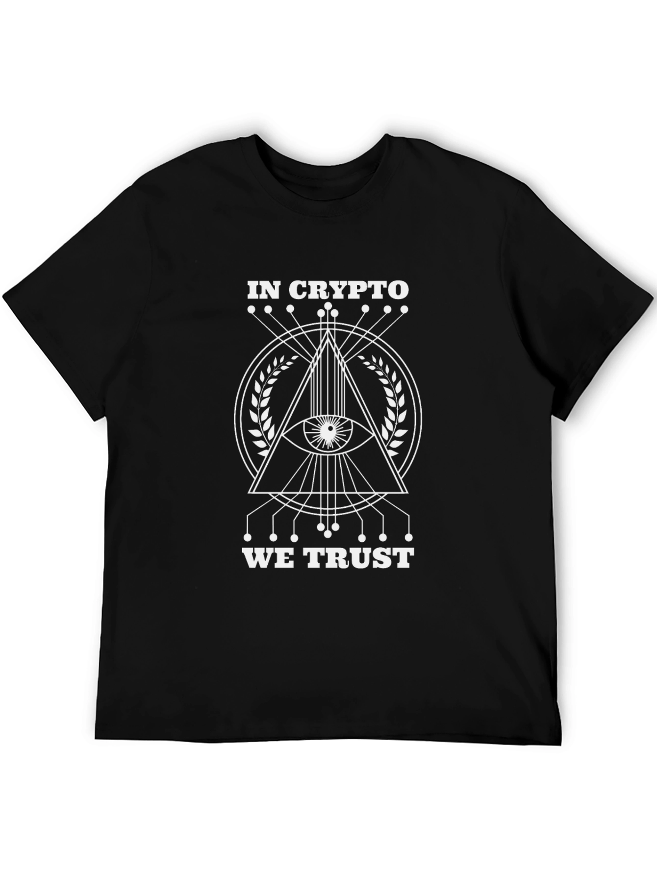 Camiseta Hombre Crypto: In Crypto We Trust