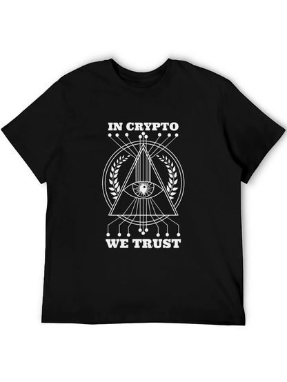 Camiseta Hombre Crypto: In Crypto We Trust
