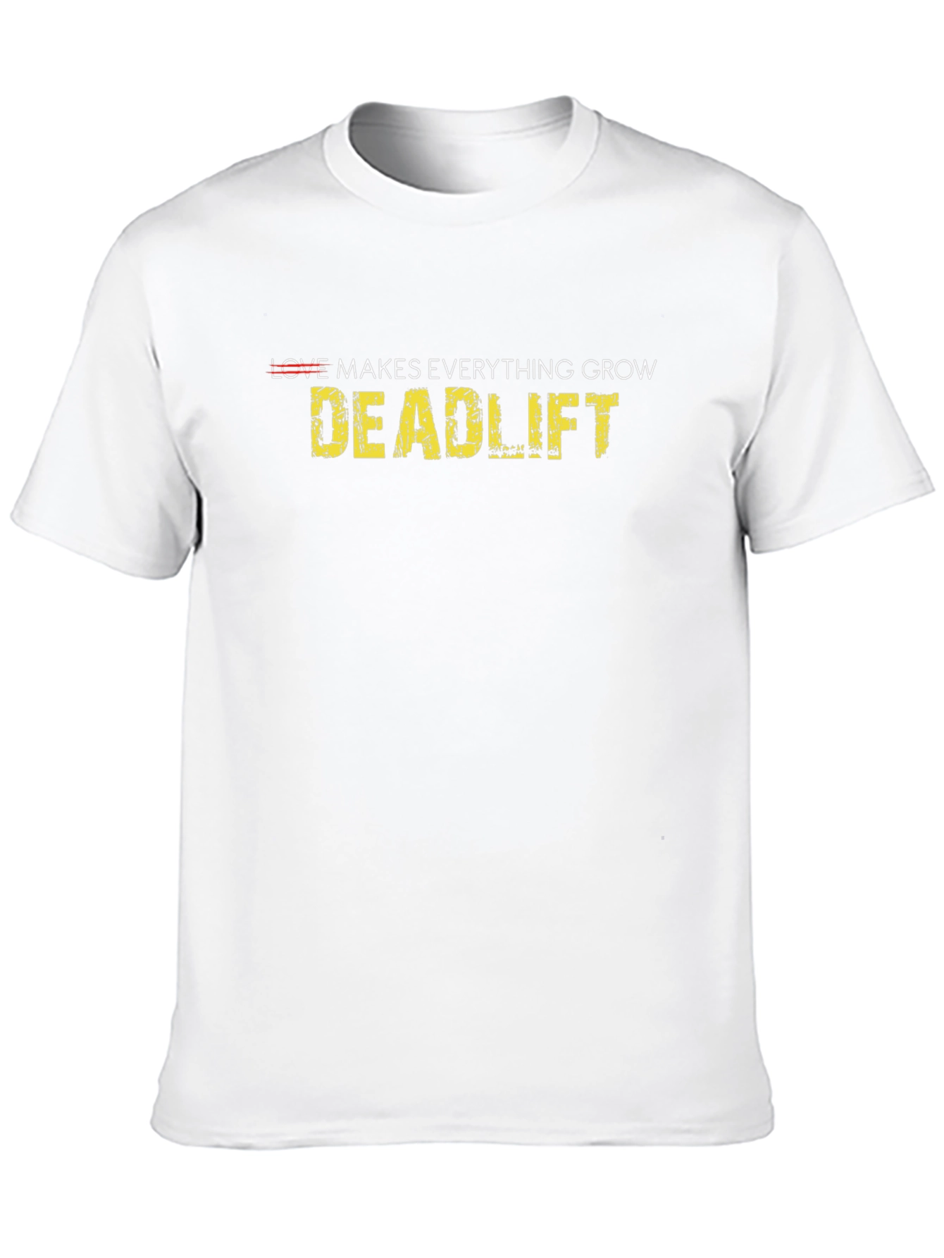 Camiseta Negra Deportiva con Diseño Deadlift