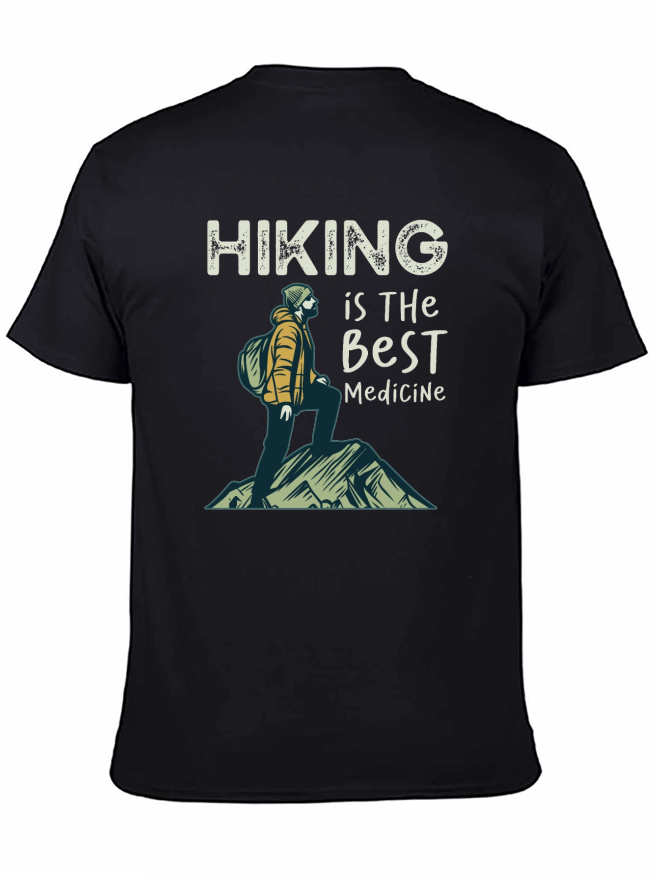 Camiseta Hiking is the Best Medicine