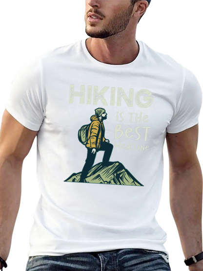 Camiseta Hiking is the Best Medicine