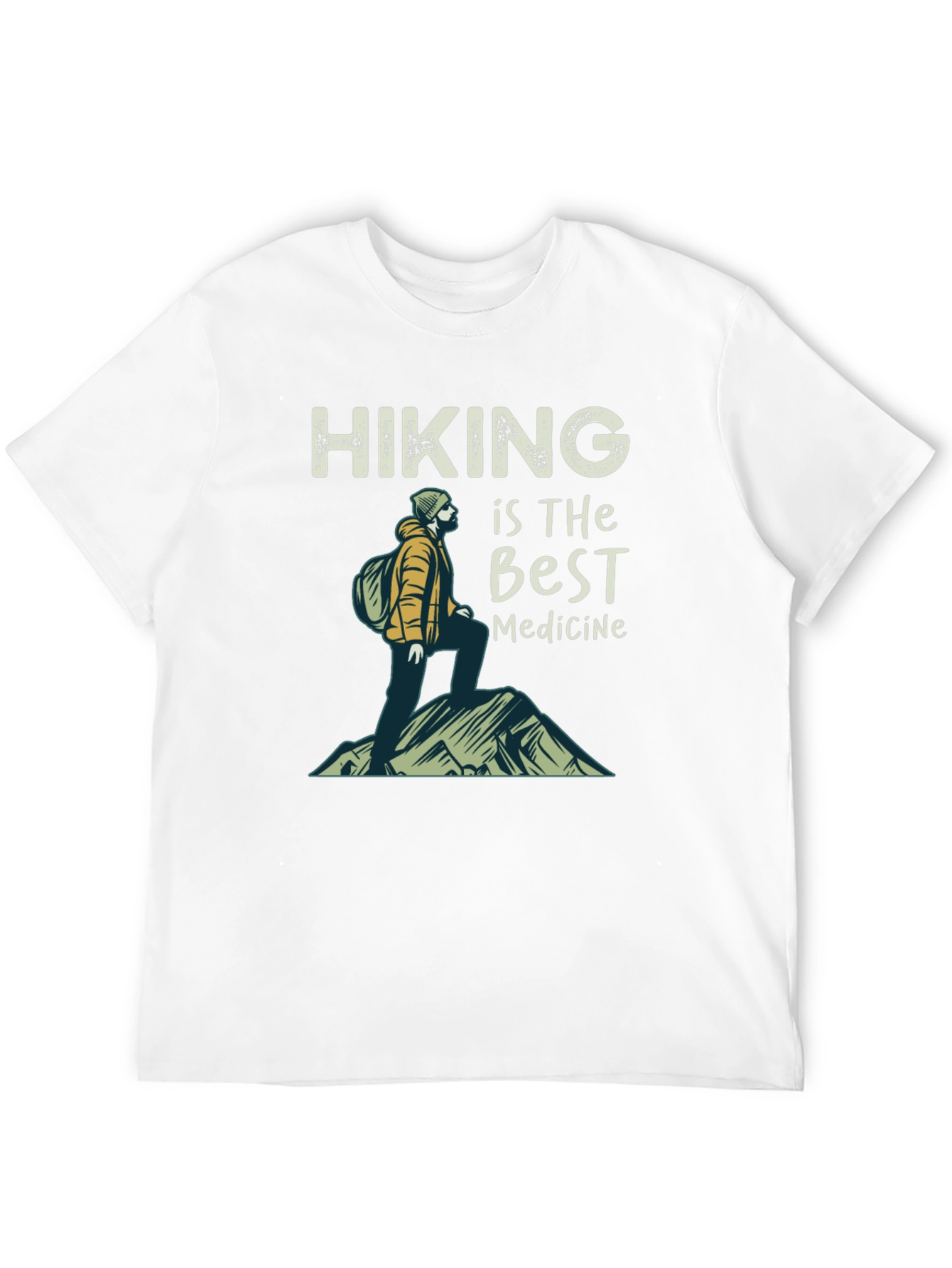 Camiseta Hiking is the Best Medicine