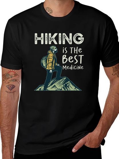 Camiseta Hiking is the Best Medicine