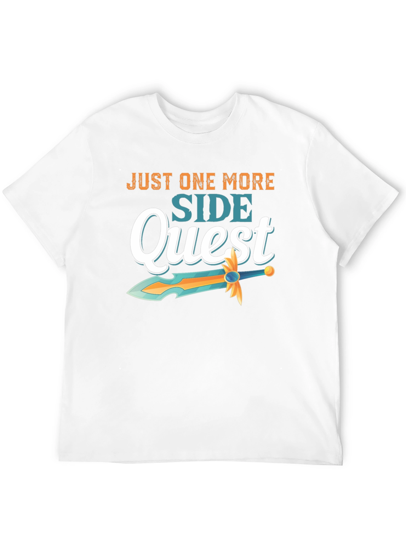 Camiseta Negra Just One More Side Quest