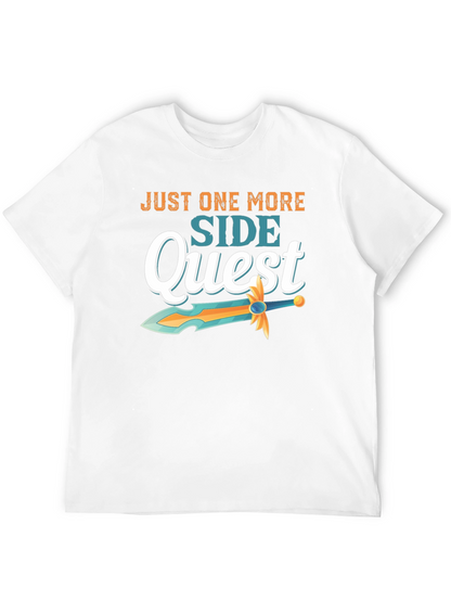 Camiseta Negra Just One More Side Quest
