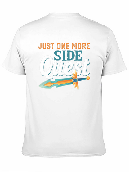 Camiseta Negra Just One More Side Quest