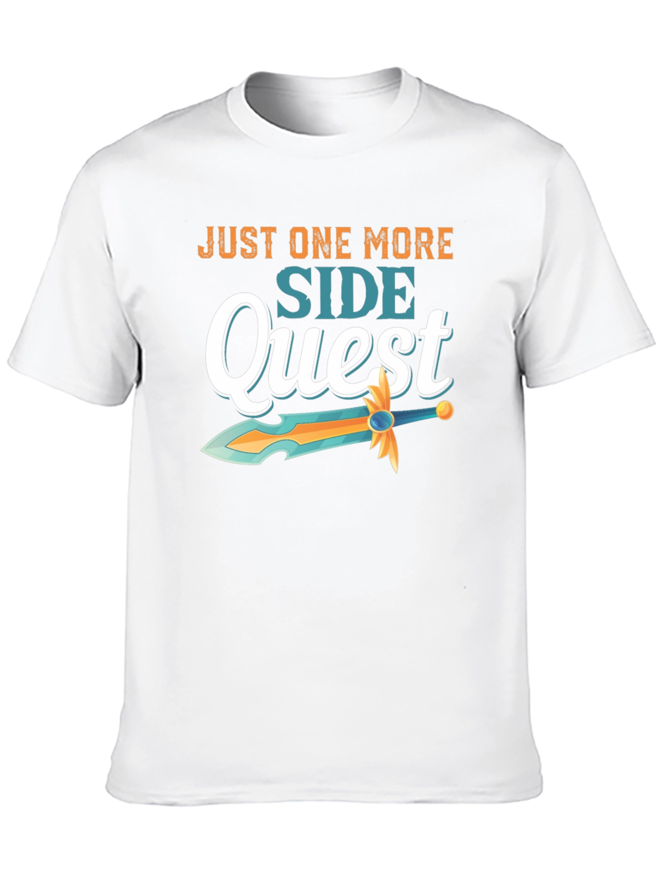 Camiseta Negra Just One More Side Quest