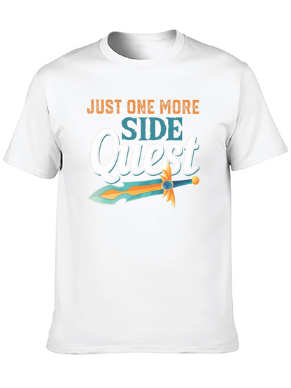 Camiseta Negra Just One More Side Quest