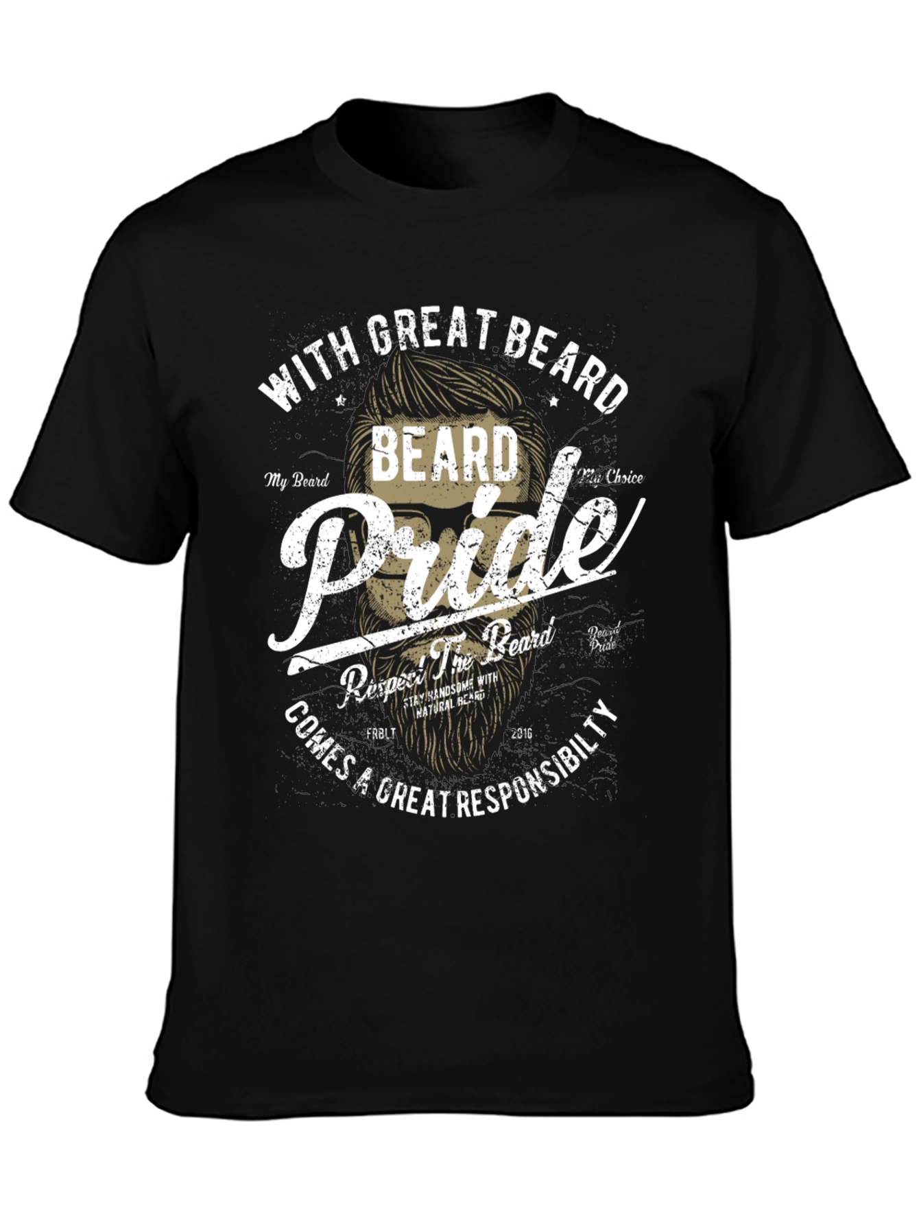 Camiseta Hombre Beard Pride