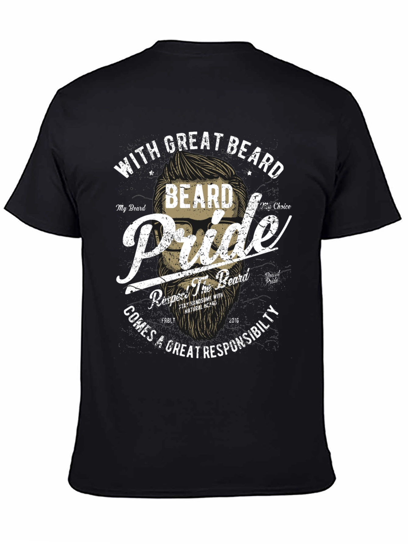 Camiseta Hombre Beard Pride