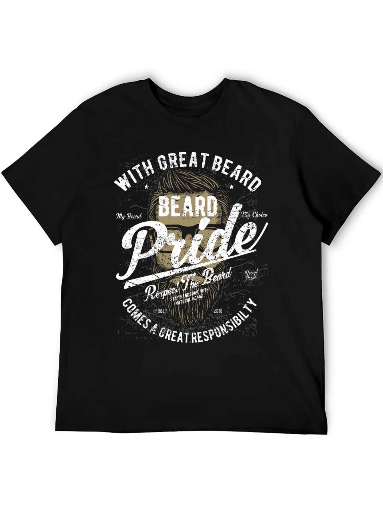 Camiseta Hombre Beard Pride