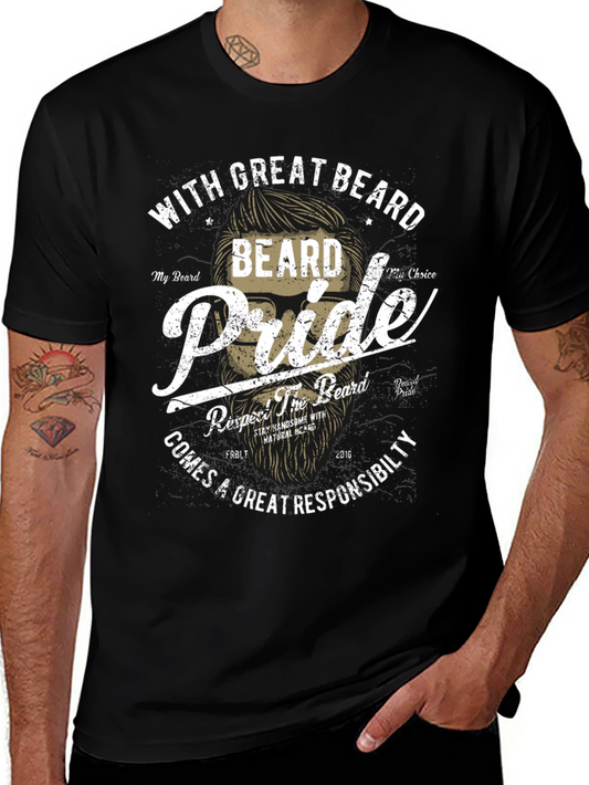 Camiseta Hombre Beard Pride