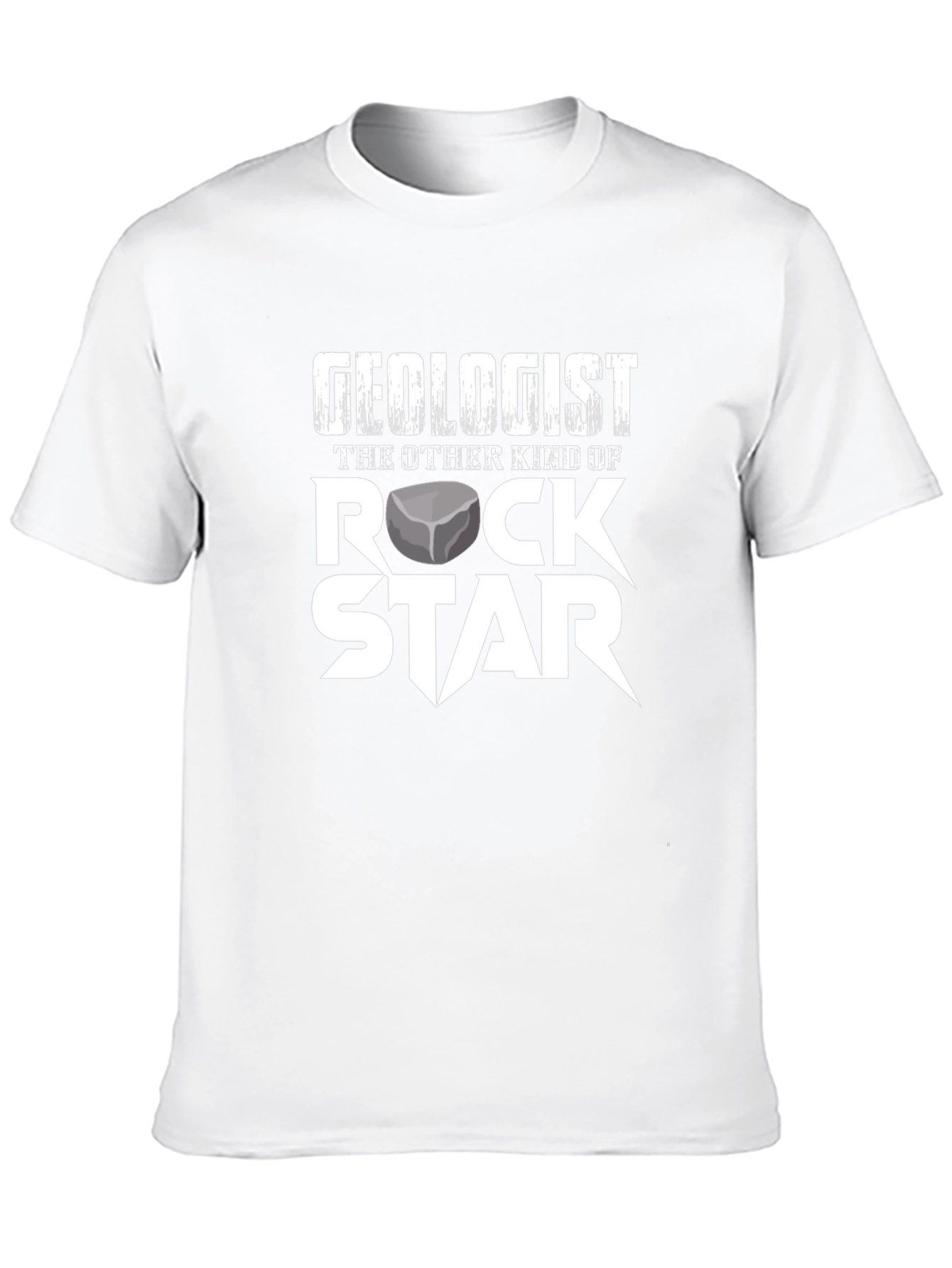Camiseta Geólogo Rock Star