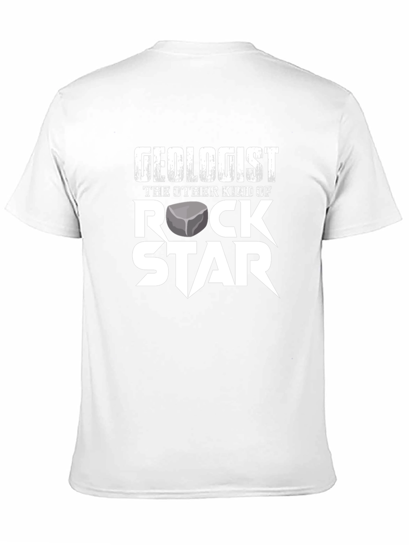 Camiseta Geólogo Rock Star