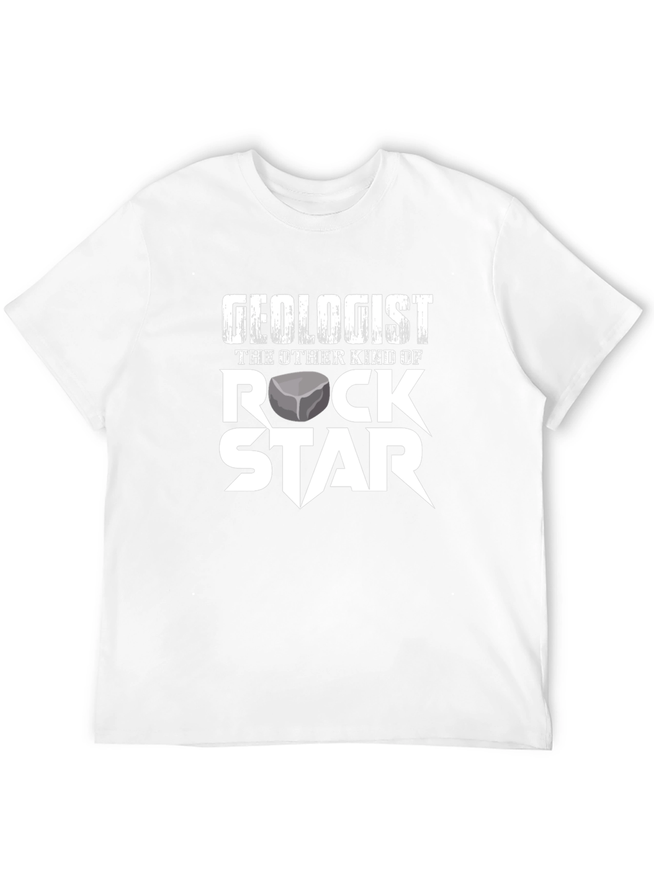 Camiseta Geólogo Rock Star