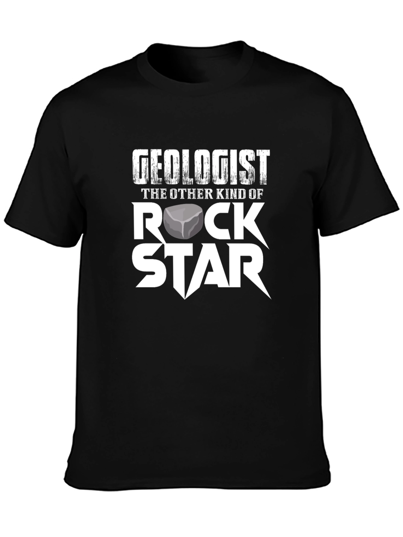 Camiseta Geólogo Rock Star