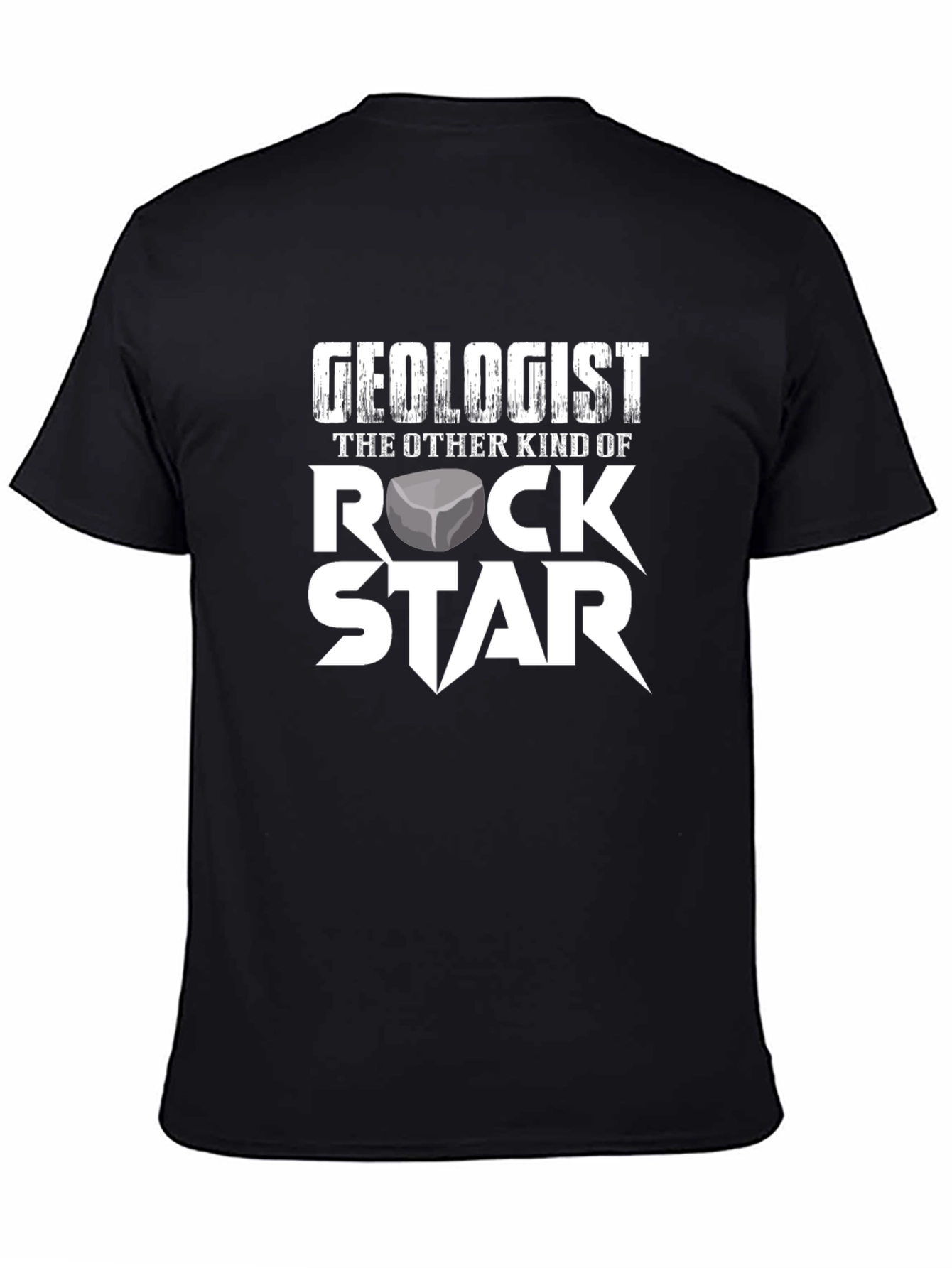 Camiseta Geólogo Rock Star