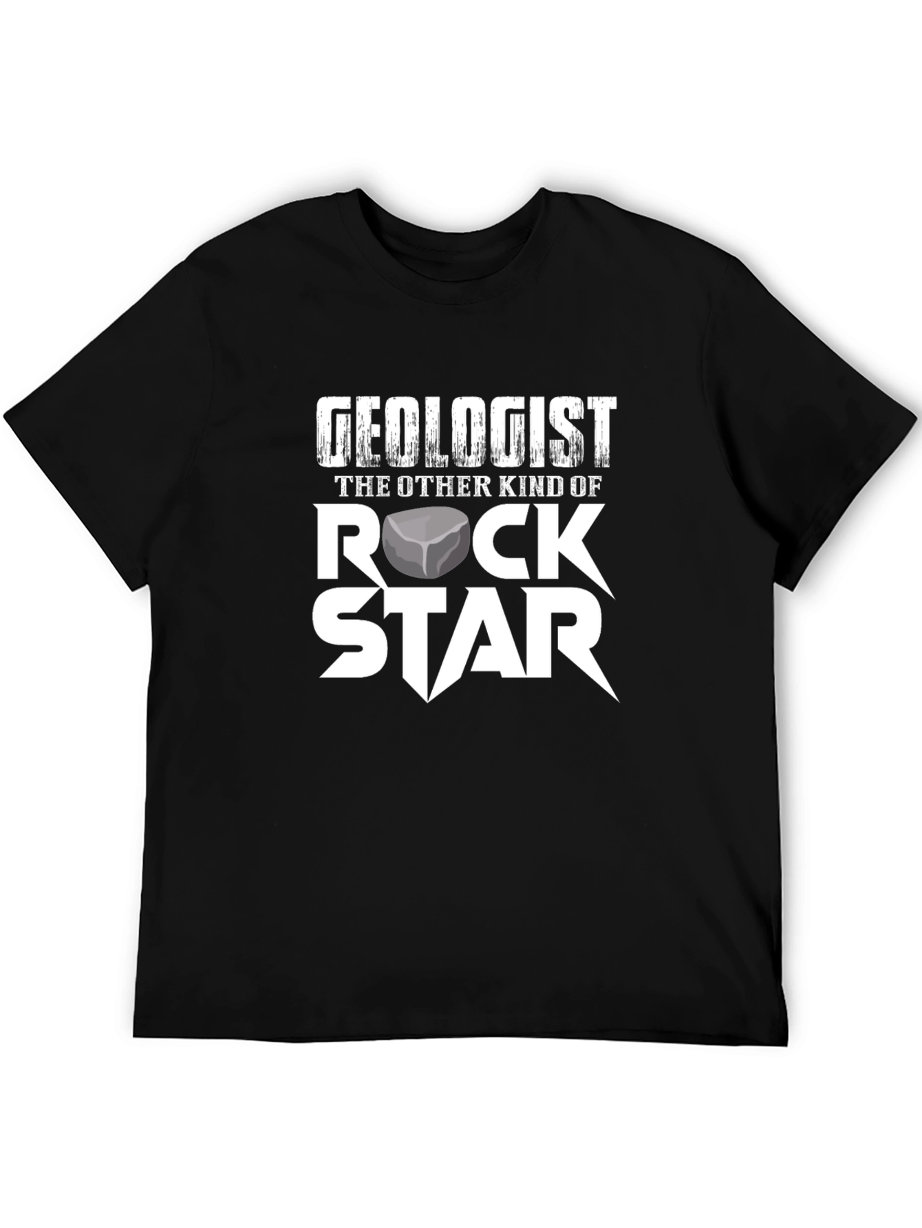 Camiseta Geólogo Rock Star