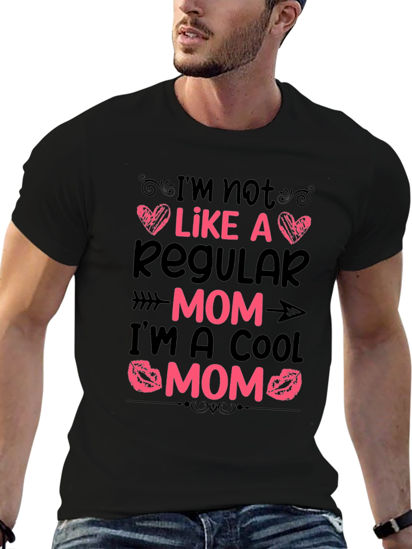 Camiseta Negra Cool Mom