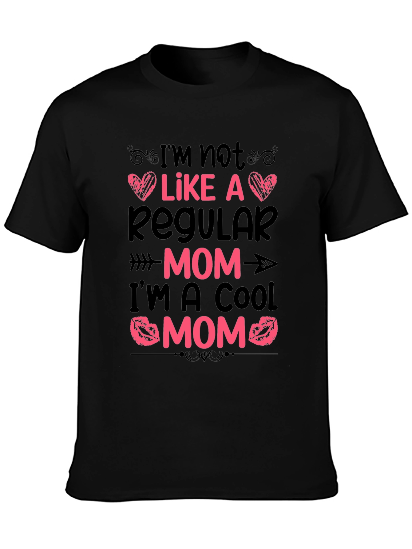 Camiseta Negra Cool Mom