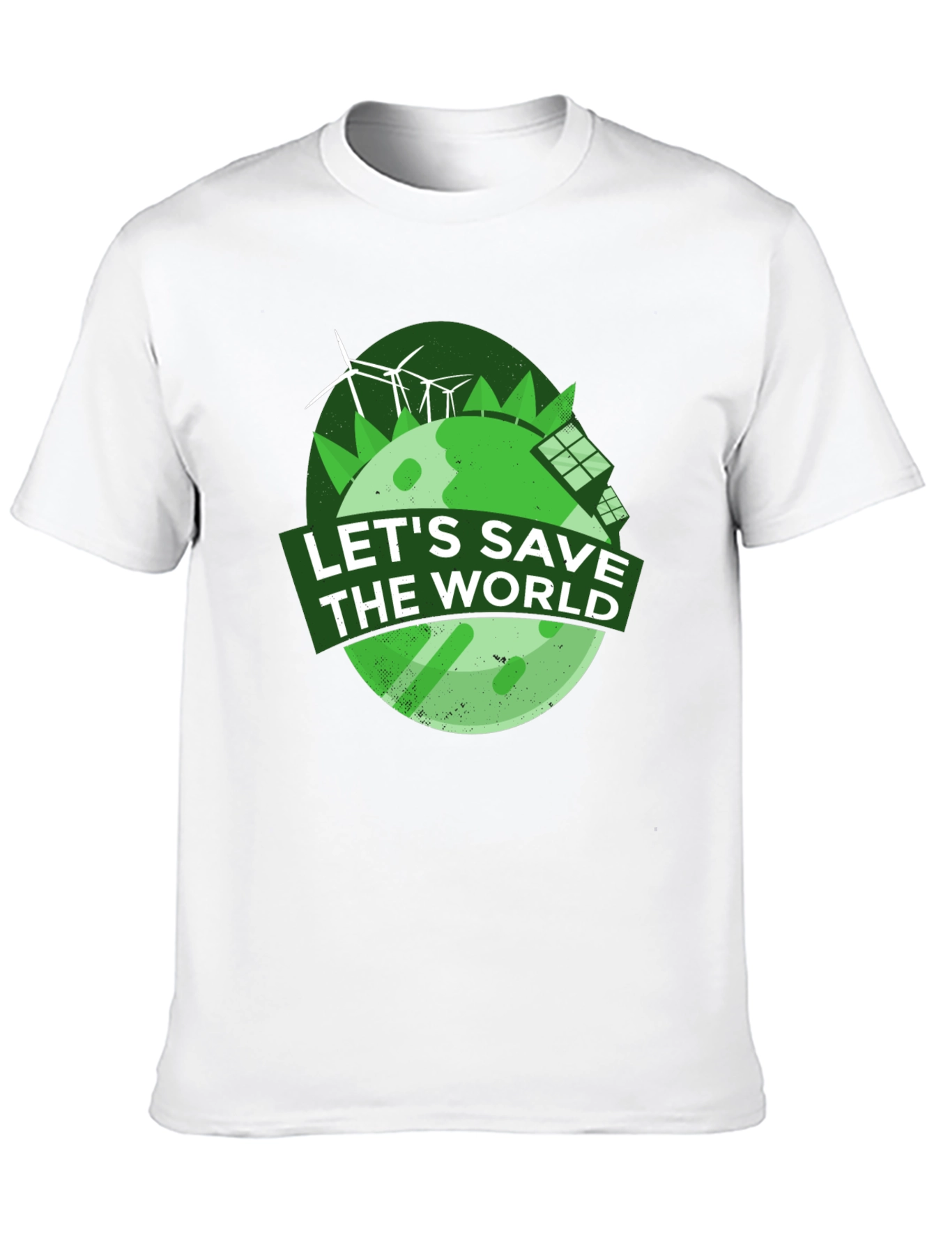 Camiseta Negra Salvemos el Mundo