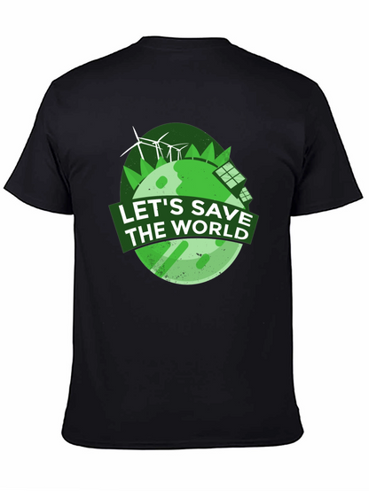 Camiseta Negra Salvemos el Mundo