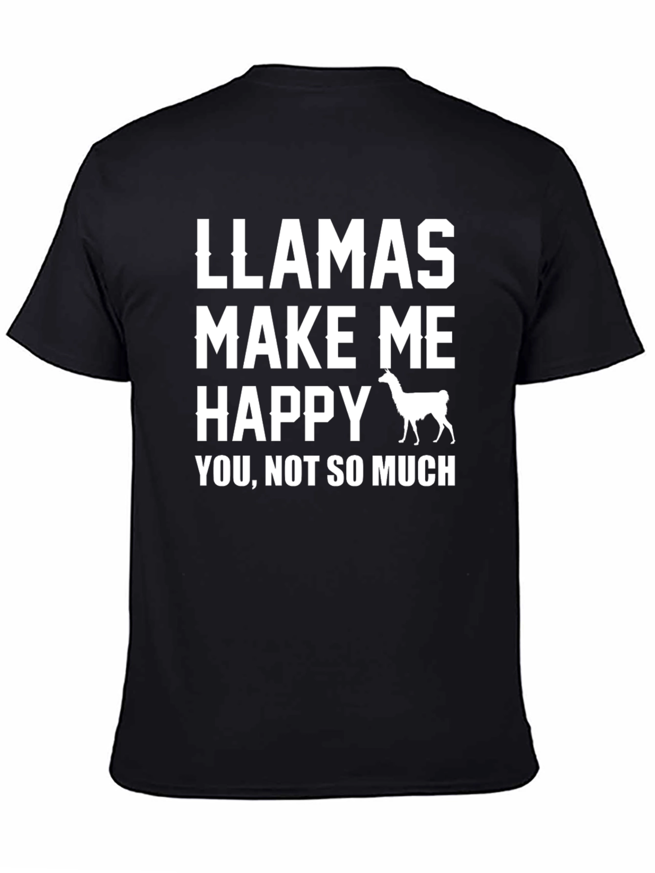 Camiseta Negra con Diseño Divertido de Llamas