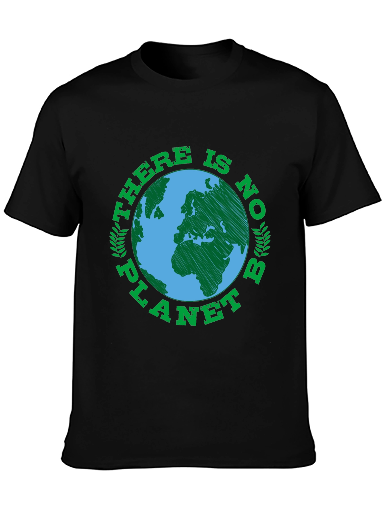 Camiseta Negra No hay Planeta B - Conciencia Ecológica