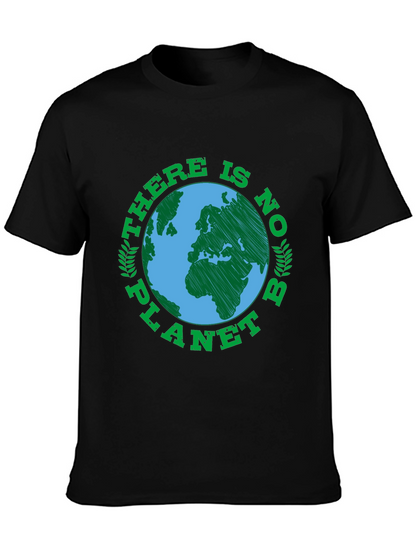 Camiseta Negra No hay Planeta B - Conciencia Ecológica