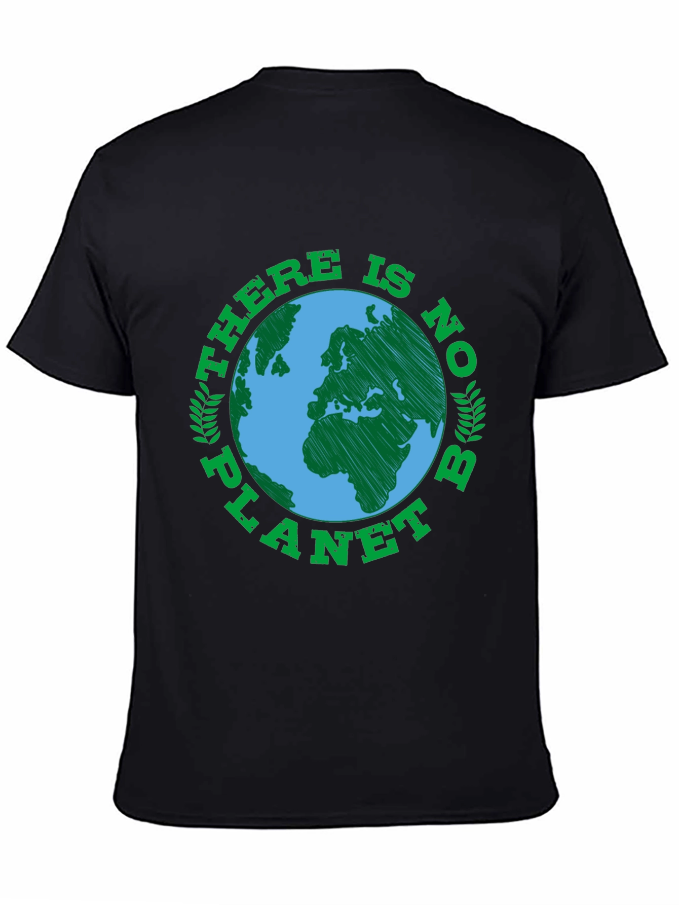 Camiseta Negra No hay Planeta B - Conciencia Ecológica